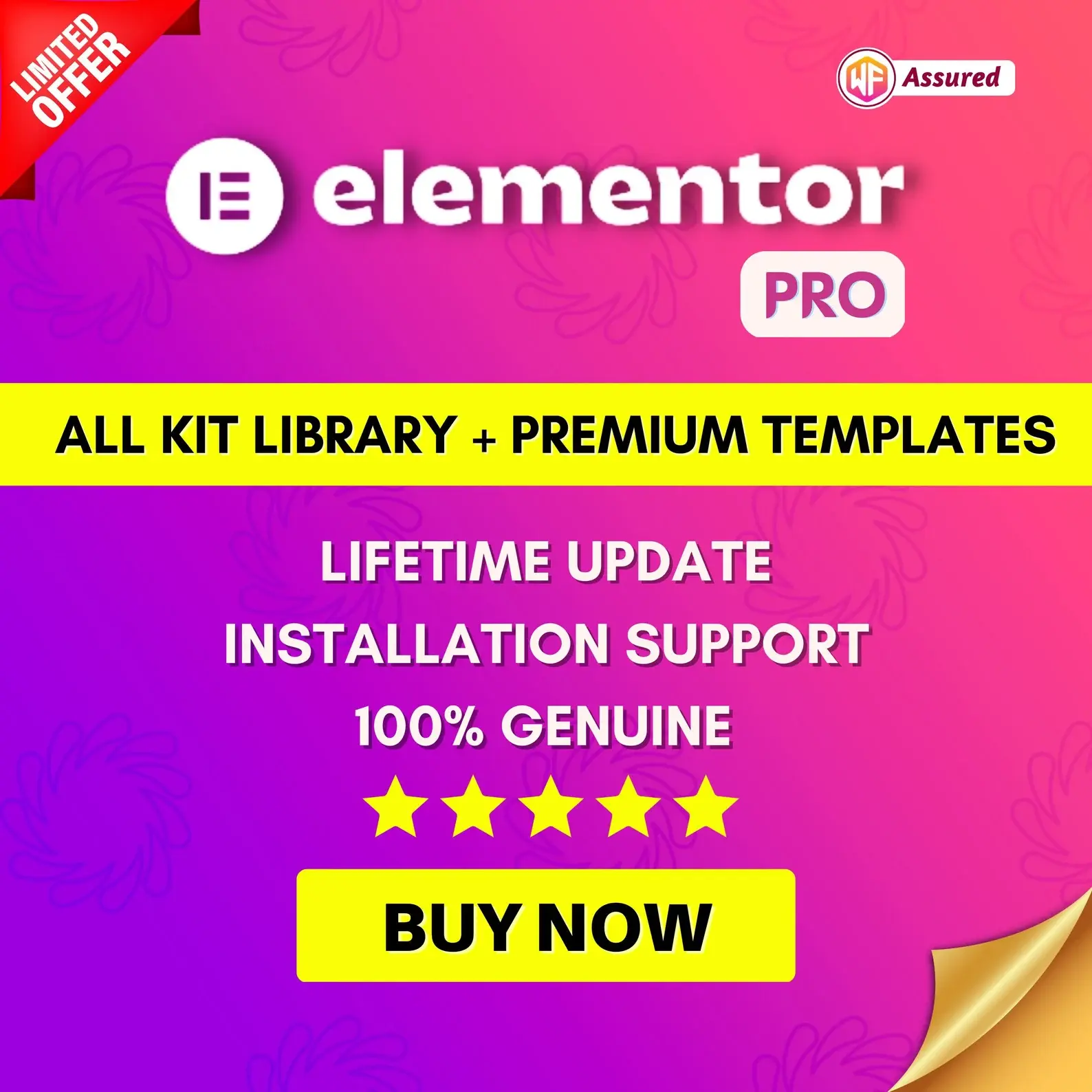 Elementor Pro Wordpress Plugin All Kit Library