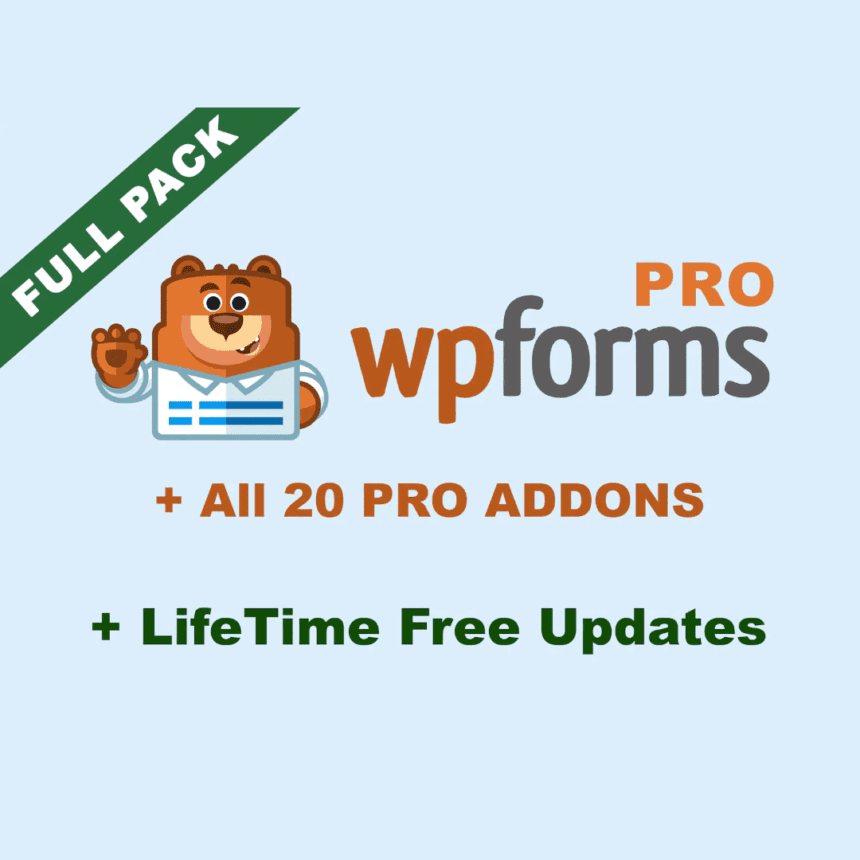 WPForms Pro WordPress Plugin And Pro Addons